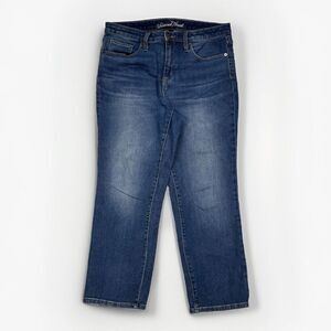 Universal Thread Jeans Womens 12/31 High Rise Straight Crop Measures 34 x 26